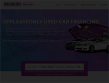 Tablet Screenshot of carfinancingexperts.com